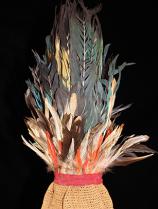 Komo Feathered Hat MW69 - D.R. Congo - Sold 3